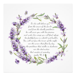 Psalm 91:3-6 fotodruck