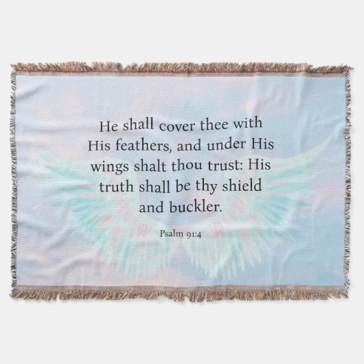 Psalm 91:4 decke (Vorderseite)