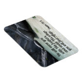 Psalm 91:4 Er wird dich mit seinen Federn bedecken Magnet (Rechte Seite)