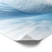 Psalm 91:4 Er wird dich mit Seinen Federn bedecken Poster (Ecke)