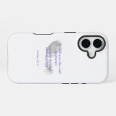 Psalm 91:4 Er wird dich mit seinen Federn decken iPhone 16 Hülle (Rückseite (Horizontal))