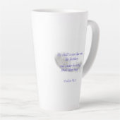 Psalm 91:4 Er wird dich mit seinen Federn decken Milchtasse (Rechte Ecke)