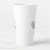 Psalm 91:4 Er wird dich mit seinen Federn decken Milchtasse (Vorderseite)