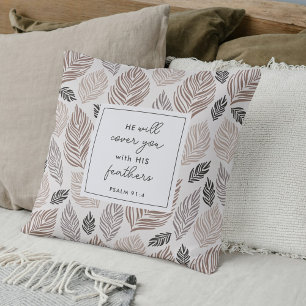 Psalm 91:4 Gebet Keepake Geschenk Moderne Kissen