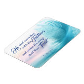 Psalm 91:4 King James Magnet (Linke Seite)