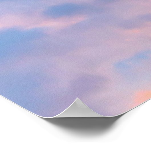 Psalm 91:4 poster (Ecke)