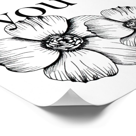 Psalm 91:4 Print Poster (Ecke)