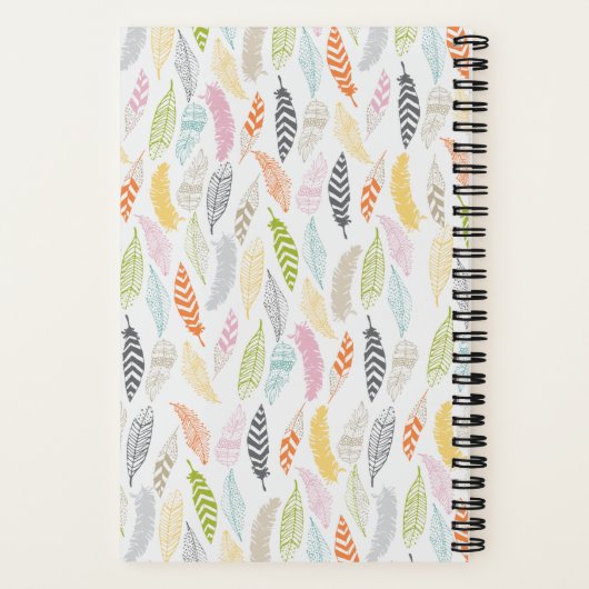 Psalm 91:4 Schrift Notizblock (Rückseite)