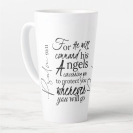 Psalm 91 Angel Protection Christlich Scripture Milchtasse