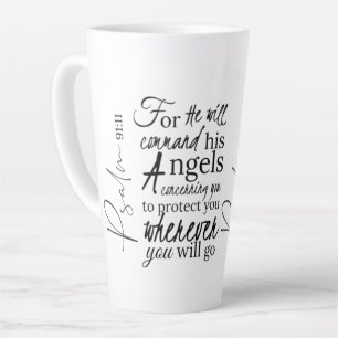 Psalm 91 Angel Protection Christliche Schrift Milchtasse