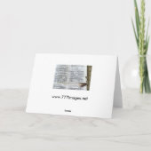 Psalm 91 - Besondere Anlass-Karte Karte (Rückseite)