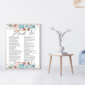 Psalm 91 Bibelschrift Poster