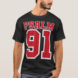 Psalm 91 Bibelverse Christlich mein Zuflucht Mein T-Shirt