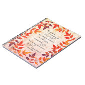 Psalm 91 Bibelverse Personalisiertes Prayer Journa Notizblock (Linke Seite)