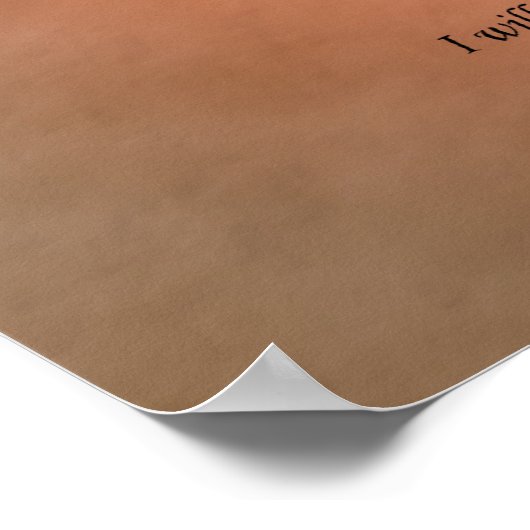 Psalm 91 Bibelverse Poster (Ecke)