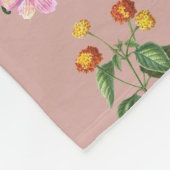 Psalm 91 Bibelverse Wilde Blume Fleece Blanket (Ecke)