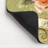 Psalm 91 Blume Mousepad (Ecke)