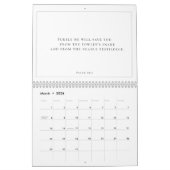 Psalm 91 Christlich Black & White Scripture Kalender (Mär 2026)