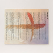 Psalm 91 Cross Painting Puzzle (Horizontal)