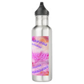 Psalm 91 Der Herr Edelstahlflasche (Rechts)