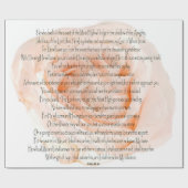 Psalm 91 Der Herr ist meine Zuflucht Geschenkpapier (Flach)