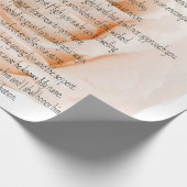 Psalm 91 Der Herr ist meine Zuflucht Geschenkpapier (Ecke)