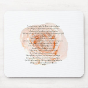Psalm 91 Der Herr ist meine Zuflucht Mousepad