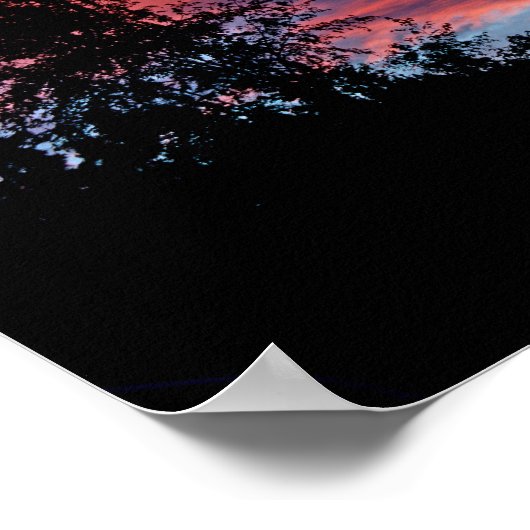 Psalm 91 Diejenigen, die an dem geheimen Ort wohne Poster (Ecke)