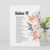Psalm 91 einladung (Stehend Vorderseite)
