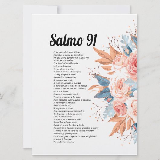 Psalm 91 einladung (Vorderseite)