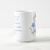 Psalm 91  Er wird seinen Engeln Inspiration geben Kaffeetasse (Mittel)