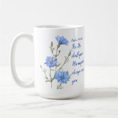 Psalm 91  Er wird seinen Engeln Inspiration geben Kaffeetasse (Links)