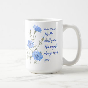 Psalm 91 Er wird seinen Engeln Inspiration geben Kaffeetasse