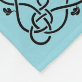 Psalm 91 Fleece Blanket (Ecke)