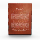 Psalm 91 für Schutz Fotoblock (Vorderseite)