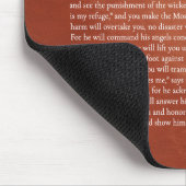 Psalm 91 für Schutz Mousepad (Ecke)