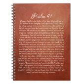 Psalm 91 für Schutz Notizblock (Vorderseite)