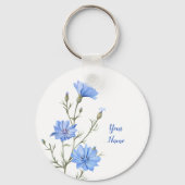 Psalm 91 He Shall Give His Angels Inspirational Schlüsselanhänger (Rückseite)