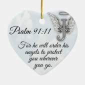 Psalm 91 keramik ornament (Hinten)