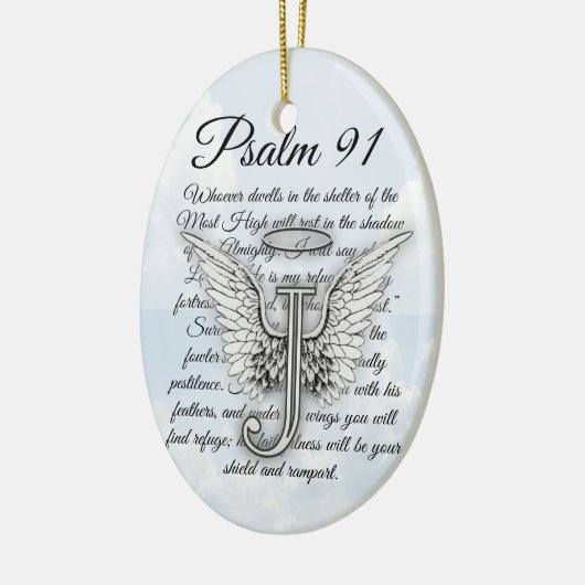 Psalm 91 keramik ornament (Links)