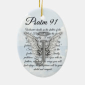 Psalm 91 keramik ornament (Hinten)
