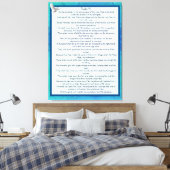 Psalm 91 leinwanddruck (Insitu (Schlafzimmer))