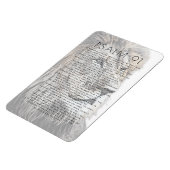 Psalm 91 Löwenkopf Bibelverse Magnet (Linke Seite)