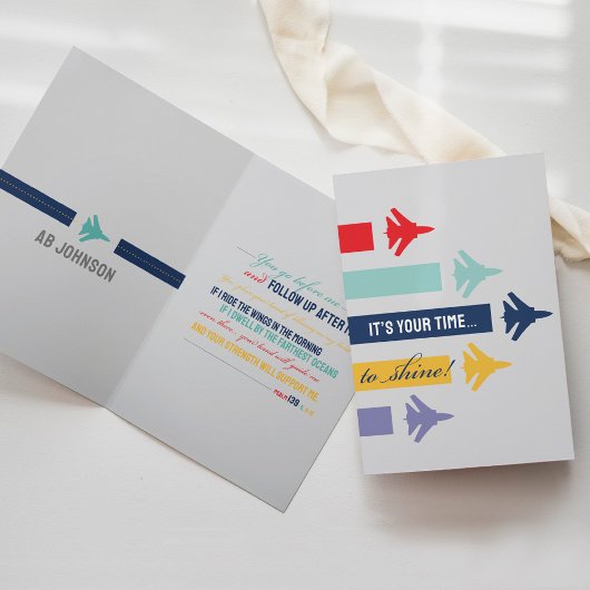 Psalm 91 Luftwaffe F16 Grundausbildung BMT Militär Karte