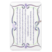 Psalm 91 magnet (Vertikal)