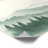 Psalm 91 Mountain Vertical Print: Christliches Skr Poster (Ecke)