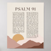 Psalm 91 NKJV Bibelverse Poster (Vorne)