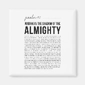 Psalm 91 NKJV Magnet (Vorne)