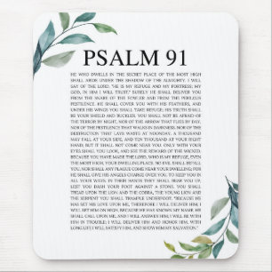 Psalm 91 NKJV Mousepad