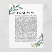 Psalm 91 NKJV Postkarte (Vorderseite)